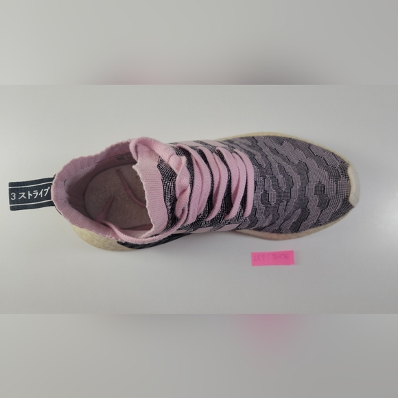 Adidas NMD R2 Primeknit Wonder Pink Size US 7 BY9521 - Picture 8 of 16